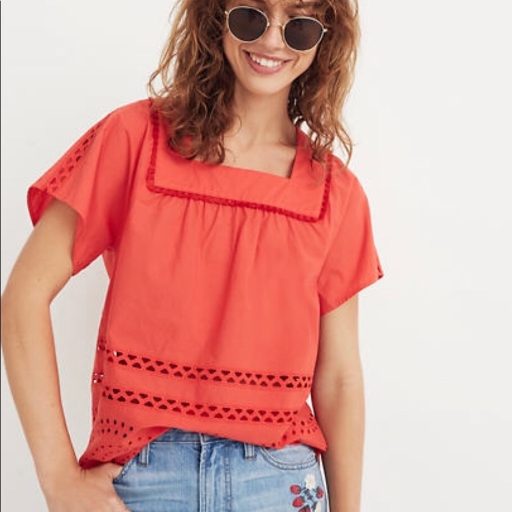 NWOT Madewell Angelique Blouse